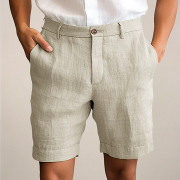 Men’s Casual Summer Shorts – Lightweight Elastic Waist Shorts in Solid Colours