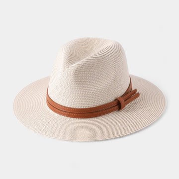Men’s Panama-Style Summer Hat – Structured Elegance with Timeless Appeal