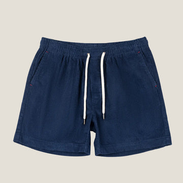 Men’s Drawstring Corduroy Shorts with Elastic Waist