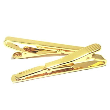 Silver & Gold Classic Tie Clip – Minimalist Formal Accessory for Men
