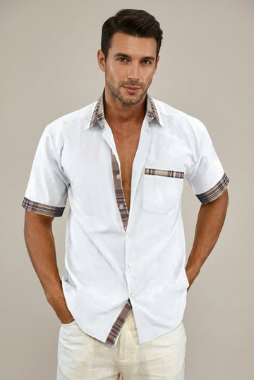 Men’s Tailored Short Sleeve Summer Shirt